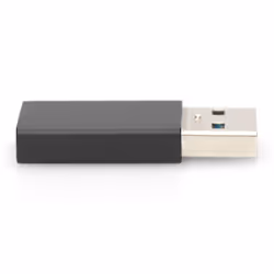 Ewent EW9650 changeur de genre de câble USB Type-A USB Type-C Noir