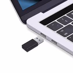 Ewent EW9650 changeur de genre de câble USB Type-A USB Type-C Noir - Vue supplémentaire 5