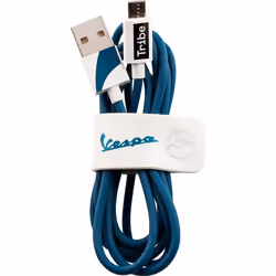 SilverHT CMR23403, 1,2 m, USB A, Micro-USB A, USB 2.0, Bleu, Blanc