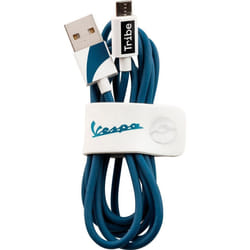 SilverHT CMR23403 câble USB 1,2 m USB 2.0 USB A Micro-USB A Bleu, Blanc