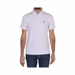 Polo Armani Exchange Heritage Homme Blanc