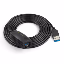 Techly ICUR3050 câble USB 5 m USB 3.2 Gen 1 (3.1 Gen 1) USB A Noir - Vue supplémentaire 4