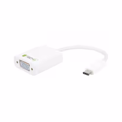 Techly IADAP-USB31-VGA, 3.2 Gen 2 (3.1 Gen 2), USB Type-C, Sortie VGA (D-Sub)