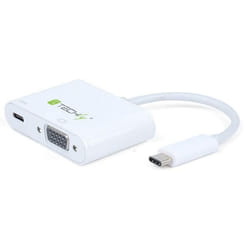 Techly IADAP USB31-VU31 adaptateur graphique USB 1920 x 1200 pixels Blanc