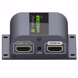 Techly IDATA-EX-HL21D extension audio/video Émetteur et récepteur AV