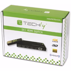 Techly IDATA HDMI-4K51 commutateur vidéo