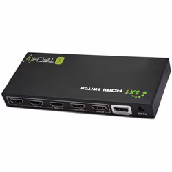 Techly IDATA HDMI-4K51 commutateur vidéo