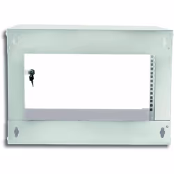 Techly I-CASE EL-1006G45 étagère 6U Rack monté sur le mur Gris - Vue supplémentaire 4