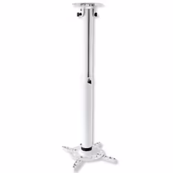 Techly ICA-PM 104MW, Plafond, 15 kg, Blanc, 500 - 770 mm, -30 - 30°, 360°
