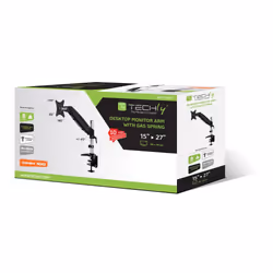 Techly ICA-LCD 111-BK support d'écran plat pour bureau 27" Noir