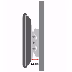Techly ICA-PLB 860 support pour téléviseur 2,03 m (80") Noir - Vue supplémentaire 5