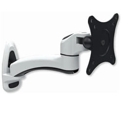 Techly ICA-LCD 217S support pour téléviseur 27" Blanc, Noir