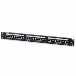 Techly 24 x RJ45 Cat.6, IEEE 802.3, IEEE 802.3ab, IEEE 802.3u, 10/100/1000Base-T(X), Fast Ethernet, Gigabit Ethernet, 1000 Mb ...