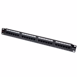 Techly 24 x RJ45 Cat.6, IEEE 802.3, IEEE 802.3ab, IEEE 802.3u, 10/100/1000Base-T(X), Fast Ethernet, Gigabit Ethernet, 1000 Mb ...