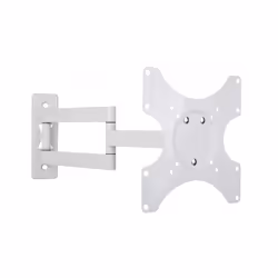 Techly ICA-LCD-2903WH, 94 cm (37"), 75 x 75 mm, 200 x 200 mm, 0 - 12°, Métal, Blanc