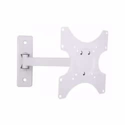 Techly ICA-LCD-2901WH, 94 cm (37"), 75 x 75 mm, 200 x 200 mm, 0 - 12°, Métal, Blanc