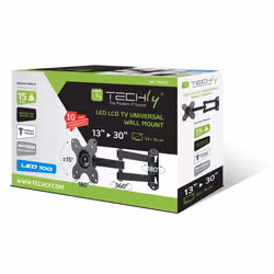 Techly ICA-LCD 923B support pour téléviseur 30" Noir - Vue supplémentaire 2