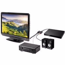 Techly IDATA HDMI-EA convertisseur audio Noir - Vue supplémentaire 10