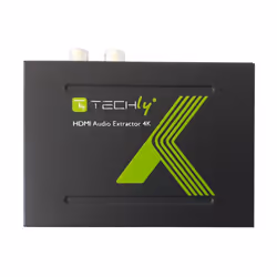 Techly IDATA HDMI-EA convertisseur audio Noir - Vue supplémentaire 5
