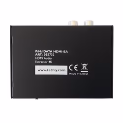 Techly IDATA HDMI-EA convertisseur audio Noir - Vue supplémentaire 6