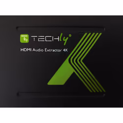 Techly IDATA HDMI-EA convertisseur audio Noir - Vue supplémentaire 7