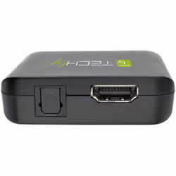 Techly IDATA HDMI-VGA8 câble vidéo et adaptateur Noir