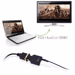 Techly IDATA VGA-HDMINI convertisseur de signal vidéo 1920 x 1200 pixels - Vue supplémentaire 7