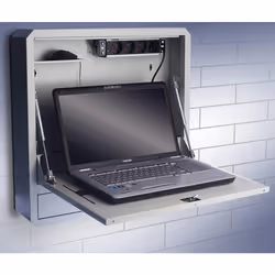 Techly ICRLIM01, Gris, Acier, 48,3 cm (19"), Code, 596 mm, 127 mm