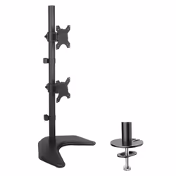 Techly ICA-LCD 2520V, Autonome, 20 kg, 33 cm (13"), 68,6 cm (27"), 100 x 100 mm, Noir