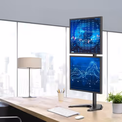 Techly ICA-LCD 2520V support d'écran plat pour bureau 27" Noir - Vue supplémentaire 8