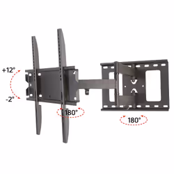 Techly ICA-PLB 148M support pour téléviseur 55" Noir