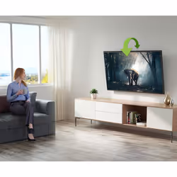 Techly ICA-PLB 148M support pour téléviseur 55" Noir - Vue supplémentaire 6