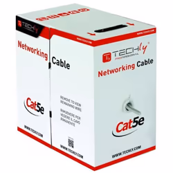 Techly ITP8-RIS-0305 câble de réseau Gris 305 m Cat5e F/UTP (FTP)
