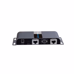 Techly IDATA EX-HL21TY extension audio/video Émetteur et récepteur AV Noir