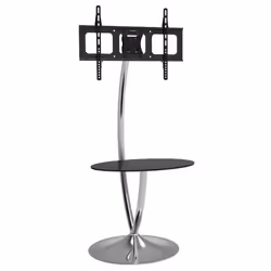 Techly ICA-TR13, 81,3 cm (32"), 177,8 cm (70"), 50 x 50 mm, 600 x 400 mm, -10 - 5°, Noir, Argent