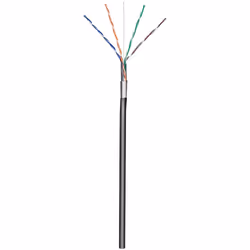 Techly ITP8-RIS-0305LO câble de réseau Noir 305 m Cat5e F/UTP (FTP)