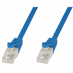 Techly ICOC U6-6U-005-BLT, 0,5 m, Cat6, U/UTP (UTP), RJ-45, RJ-45