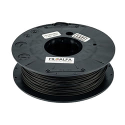 FILOALFA 1ALFAOHM matériel d'impression 3D Acide polylactique (PLA) Noir 700 g
