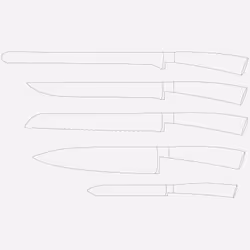 Berkel ELEGANCE CHEF Acier inoxydable 5 pièce(s) - Vue supplémentaire 4