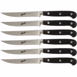 Ensemble de 6 couteaux de table pour les plats de viande Couteau court et pratique. Ensemble pratique pour six convives. Grâc ...