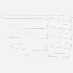 Berkel ELEGANCE Acier inoxydable 5 pièce(s)