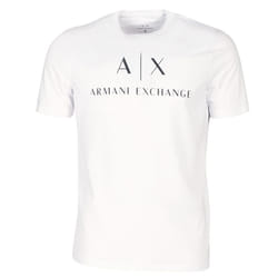 T shirt Armani Exchange Milano Homme Blanc