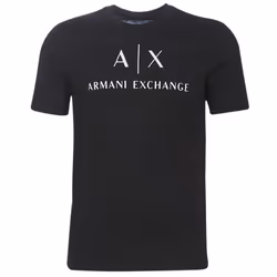 T shirt Armani Exchange Milano Homme Noir