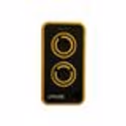 Télécommande universelle ITALFILE JANE IRIS TOP jaune pour portail et porte de garage