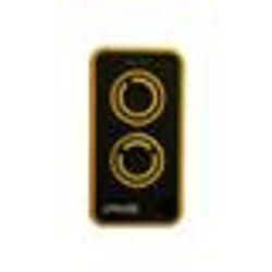 Télécommande universelle ITALFILE JANE IRIS TOP jaune pour portail et porte de garage
