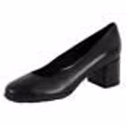 Escarpins Geox D New Annya en cuir noir pour femme - Semelles respirantes et imperméables