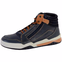 Basket Montante Geox Enfant Garçons J Perth B.D - SYNT+WAX.LEA
