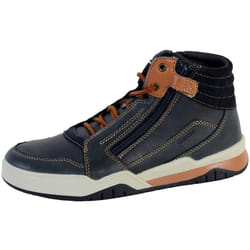 Basket Montante Geox Enfant Garçons J Perth B.D - SYNT+WAX.LEA