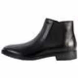Bottine - Geox - Gladwin - Cuir Noir - Fermeture Élastique/Zip - Confort Exceptionnel