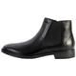 Bottine - Geox - Gladwin - Cuir Noir - Fermeture Élastique/Zip - Confort Exceptionnel
